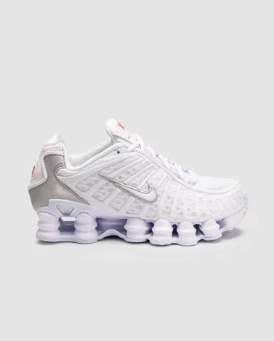 Nike Shox TL White/Silver