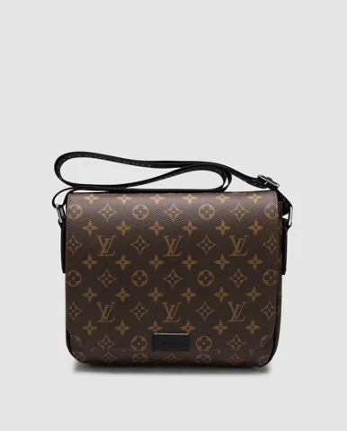 Louis Vuitton District PM Monogram Macassar Canvas Brown