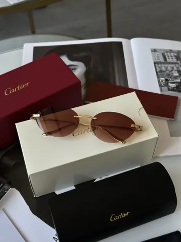 Cartier Panthère Brown/Gold CT0504S 56/18/135