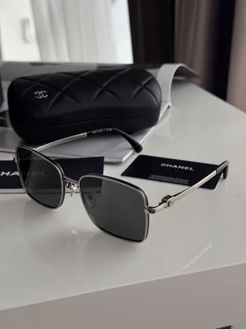 Chanel Black/Silver 2219 C.418 S 56/18/142