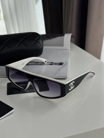 Chanel Black/White/Blue 6057 C.1656/S6 2N S 60/0/140