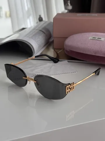 Miu Miu Black/Gold MU 8065 5AK-101 61/17/128