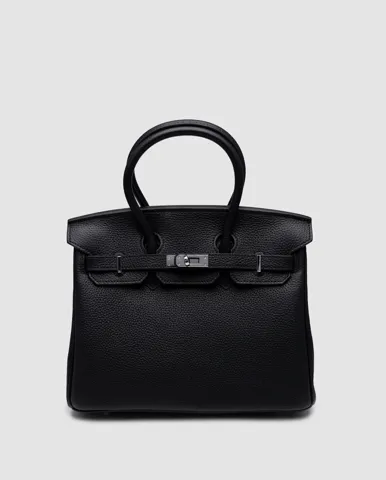 Hermes Birkin 25 Black/Silver