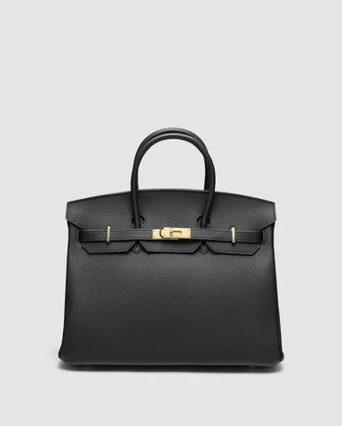 Hermes Birkin 35 Black/Gold