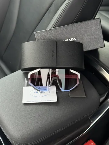 Prada Linea Rossa White/Red/Blue SPS 04W TWK-06F 130 3N