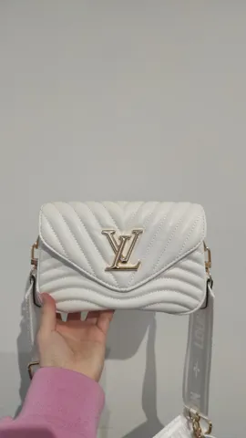 Louis Vuitton Wave Multi Pochette White/Gold
