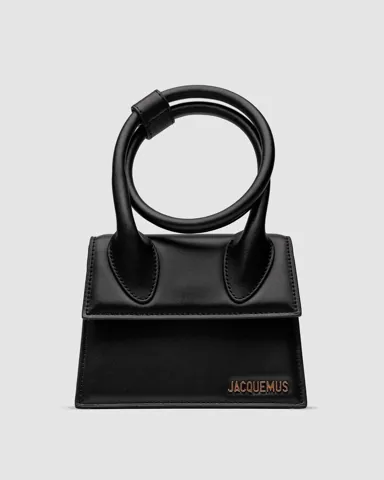 Jacquemus Le Chiquito Noeud Bag Black