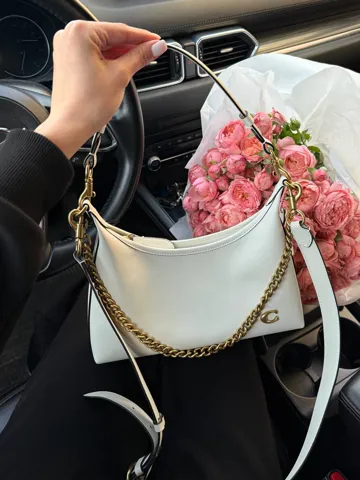 Сoach Juliet Shoulder Bag White [оригінальна коробка]