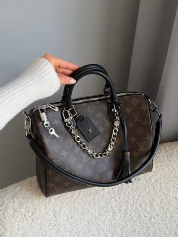 Louis Vuitton Speedy Soft 30 Dark Monogram