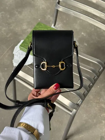 Gucci Horsebit 1955 Mini Bag Black [оригінальна коробка]